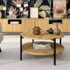 Meble Młodzieżowe|Ławy I Stoliki>GiB Meble Stolik kawowy ETA II dąb artisan