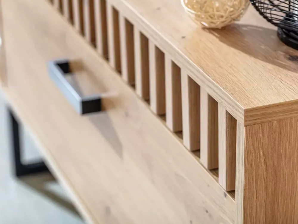 Ławy I Stoliki|Zestawy Mebli Młodzieżowych>DOMEL Stolik kawowy loft z szufladą LAMELIX dąb artisan