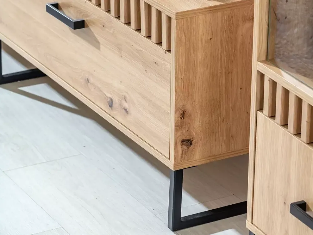 Ławy I Stoliki|Zestawy Mebli Młodzieżowych>DOMEL Stolik kawowy loft z szufladą LAMELIX dąb artisan