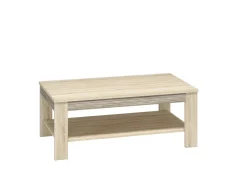 Zestawy Mebli Młodzieżowych|Ławy I Stoliki>ML Meble Stolik kawowy z półką do salonu 115x46 cm CASTEL dąb sonoma