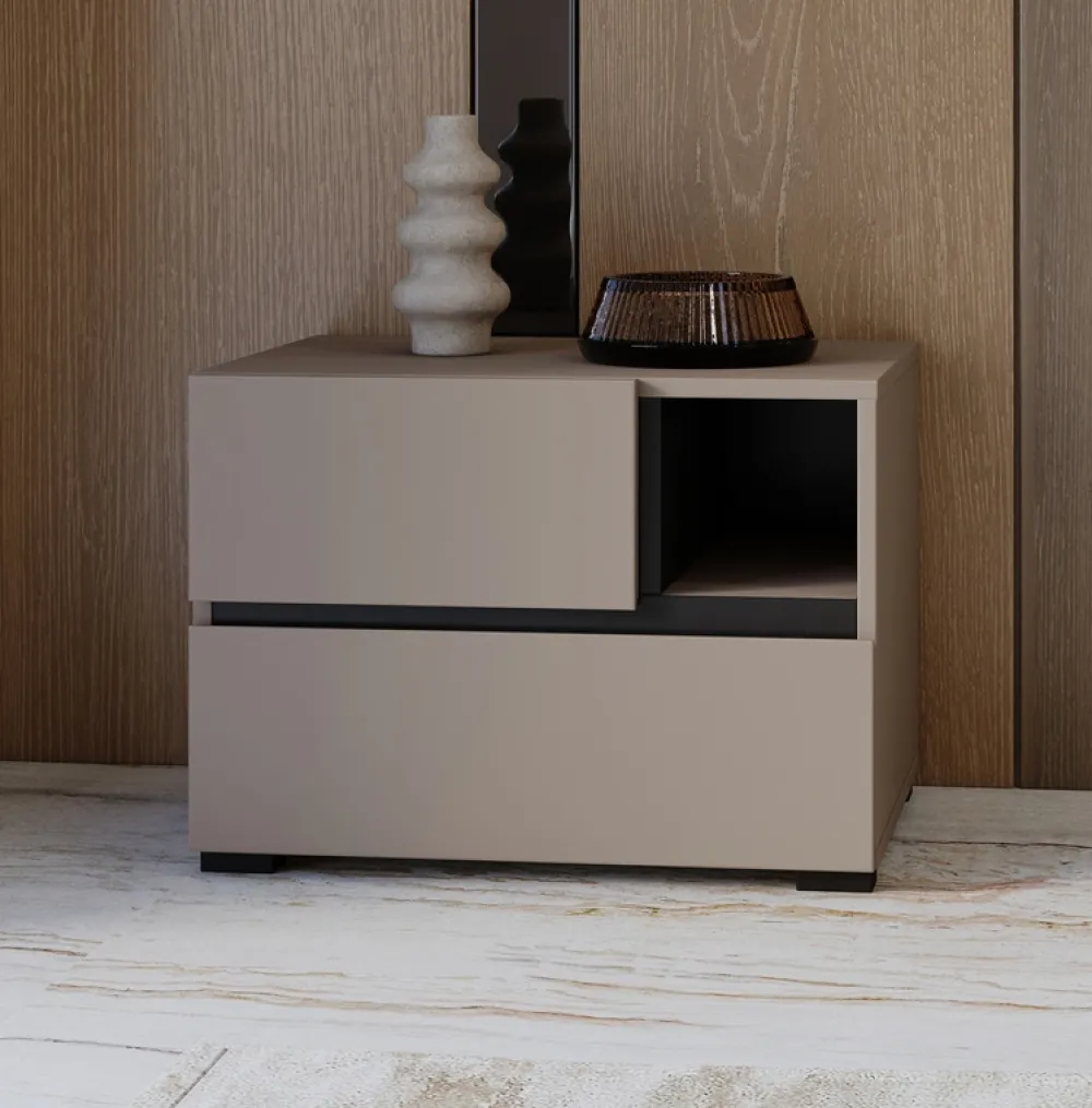 Meble Dla Dzieci|Zestawy Mebli Do Sypialni>Helvetia Stolik nocny do sypialni z szufladami 55 cm CROSS congo