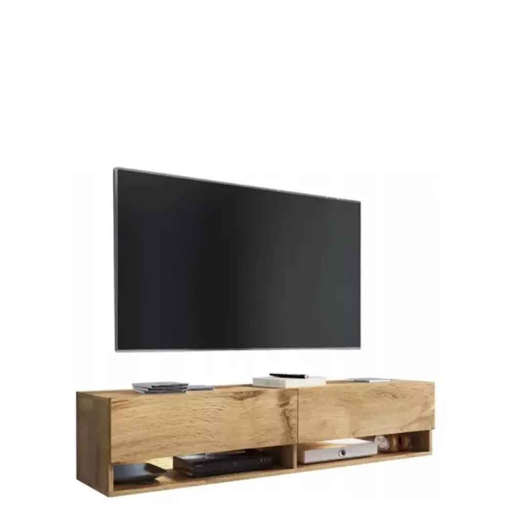 Szafki Rtv>BRATEX Stolik rtv AROMA dąb wotan