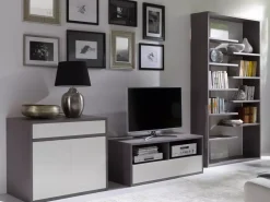 Zestawy Mebli Młodzieżowych|Szafki Rtv>MARIDEX Stolik RTV z szufladą do pokoju młodzieżowego 120 cm ZENTO