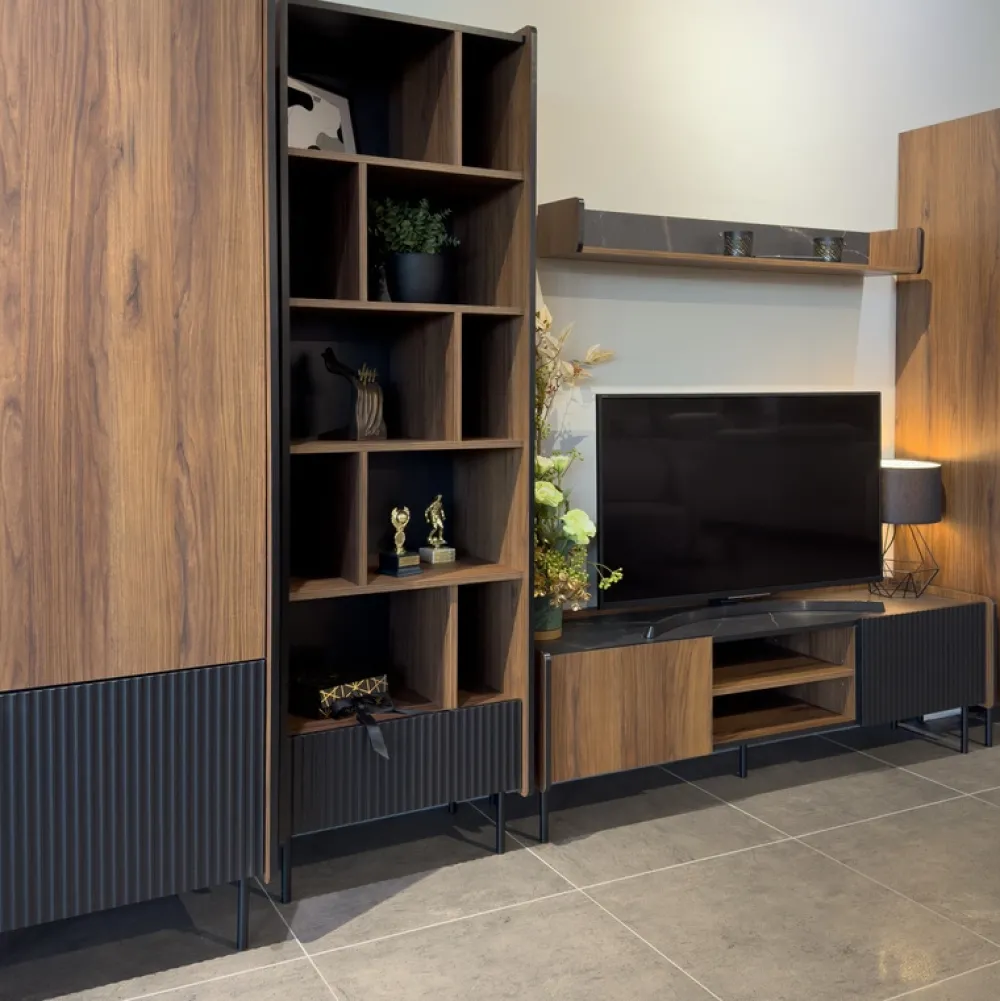 Biurka>DOLMAR Stylowe biurko z dwiema szufladami 135 cm PINNACLE