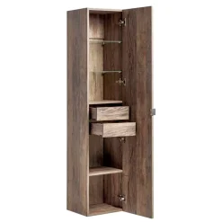 Meble Łazienkowe|Szafki Łazienkowe>COMAD Słupek do łazienki wiszący 35 cm SANTELI dąb vintage