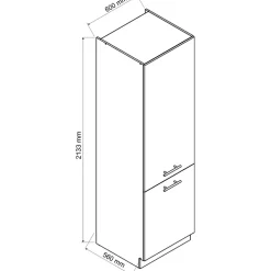Meble Kuchenne>Stolkar Słupek kuchenny 60 ADELE