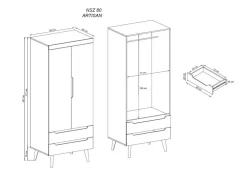 Szafy Dwudrzwiowe|Szafy Młodzieżowe><noscript><img width=