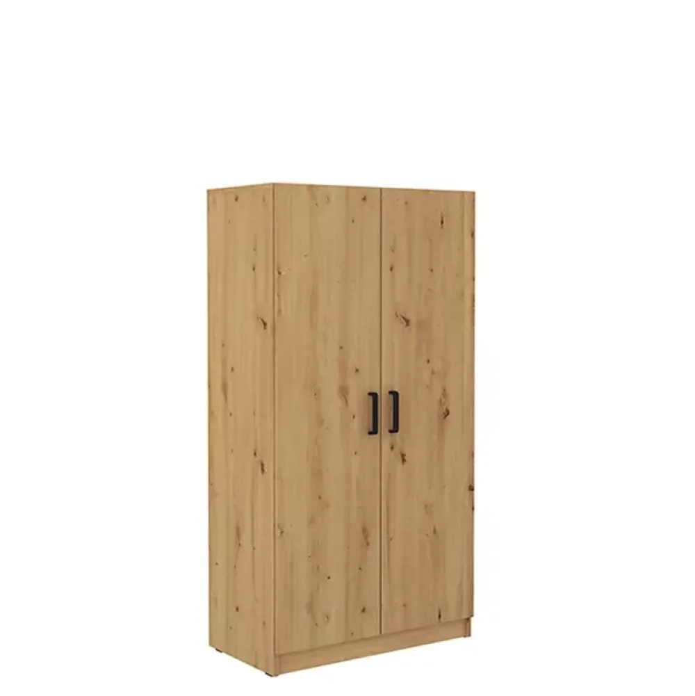 Szafy Dwudrzwiowe|Szafy Młodzieżowe>Lempert Szafa MULL dąb artisan