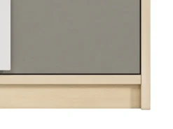 Zestawy Mebli Młodzieżowych|Szafy Młodzieżowe></noscript>ML Meble Szafa do pokoju młodzieżowego w stylu skandynawskim 80 cm DROP