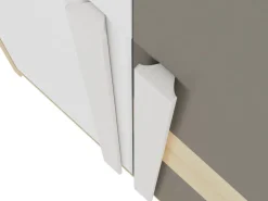 Zestawy Mebli Młodzieżowych|Szafy Młodzieżowe></noscript>ML Meble Szafa do pokoju młodzieżowego w stylu skandynawskim 80 cm DROP