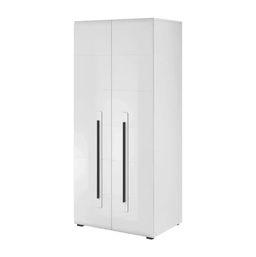 Zestawy Mebli Do Salonu|Szafy Młodzieżowe>Helvetia Szafa do salonu połysk TELOS biały