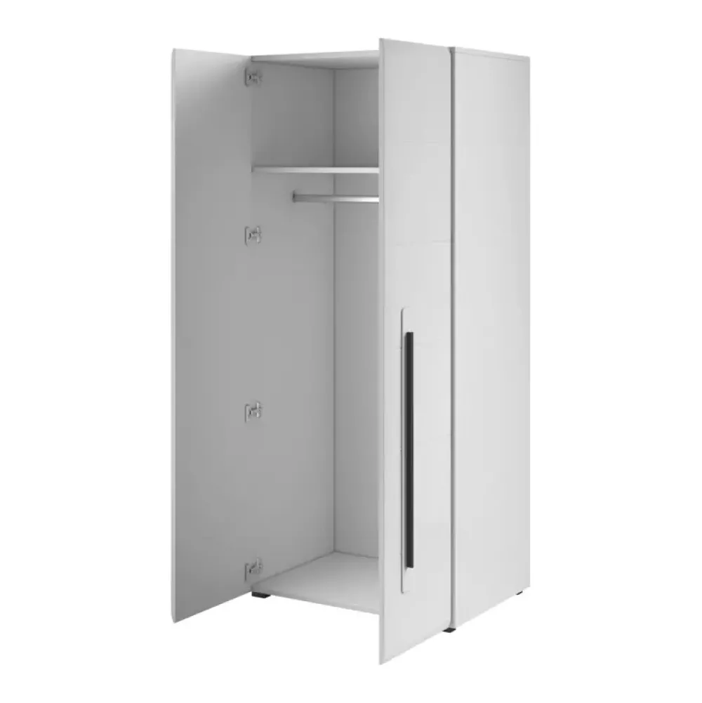 Zestawy Mebli Do Salonu|Szafy Młodzieżowe>Helvetia Szafa do salonu połysk TELOS biały