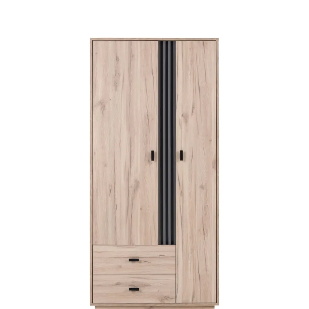 Szafy Dwudrzwiowe|Szafy Młodzieżowe>MEBLAR Szafa dwudrzwiowa 90 cm AGRA