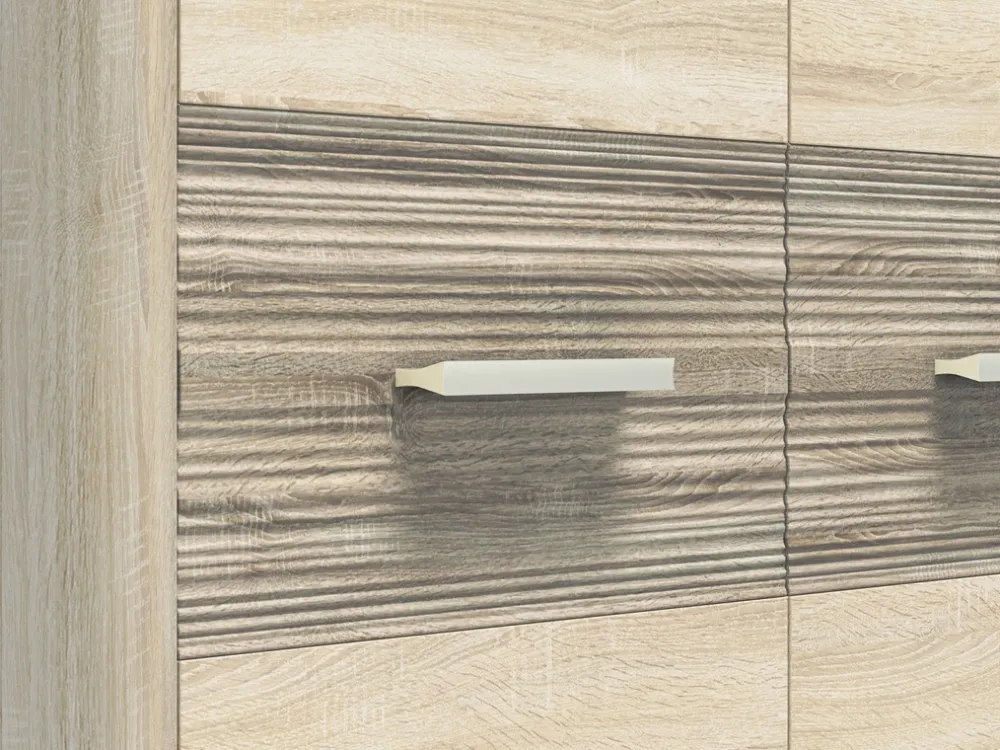 Zestawy Mebli Do Salonu|Zestawy Mebli Młodzieżowych>ML Meble Szafa dwudrzwiowa 92 cm z półkami i drążkami CASTEL