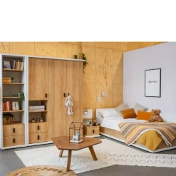 Meble Dla Dzieci|Zestawy Mebli Dziecięcych></noscript>lenart. Szafa dwudrzwiowa do pokoju dziecięcego 100 cm półki SIMI