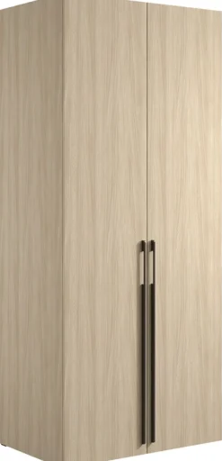 Garderoby|Szafy Modułowe></noscript>MEBLOSIEK Szafa dwudrzwiowa do przedpokoju 110 cm BARCELI dąb barista