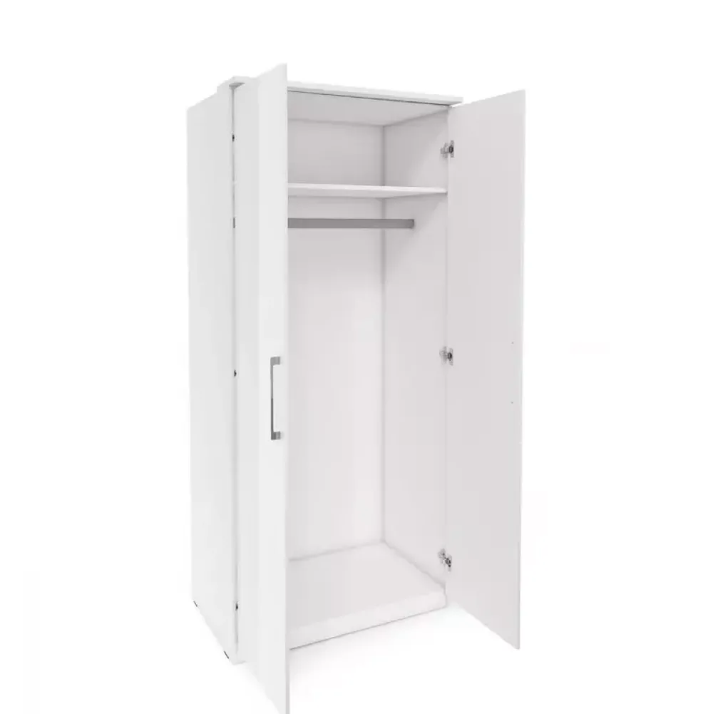 Szafy Modułowe|Szafy Dwudrzwiowe>Helvetia Szafa dwudrzwiowa SIERRA połysk biały