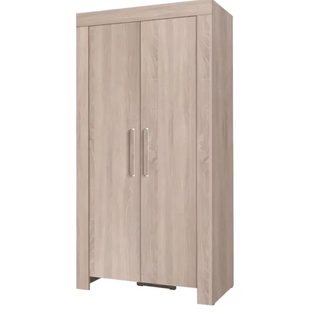 Zestawy Mebli Do Sypialni|Szafy Dwudrzwiowe>JUREK Szafa dwudrzwiowa uchylna 100 cm meble systemowe KING