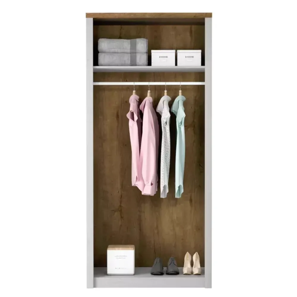 Zestawy Mebli Do Sypialni|Zestawy Mebli Do Salonu>GAŁA MEBLE Szafa dwudrzwiowa z drążkiem PALAZO