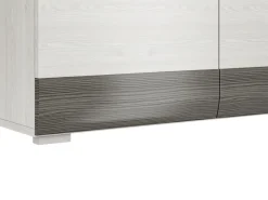 Zestawy Mebli Do Sypialni|Zestawy Mebli Młodzieżowych></noscript>ML Meble Szafa dwudrzwiowa z półkami i drążkami 92 cm BLANCO