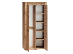 Zestawy Mebli Do Salonu|Szafy Dwudrzwiowe>ML Meble Szafa dwudrzwiowa z półkami i drążkami 92 cm ARTIS