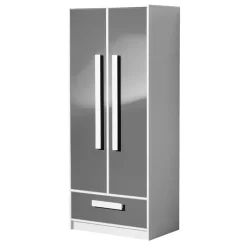 Zestawy Mebli Dziecięcych|Szafy Dwudrzwiowe></noscript>DOMEL Szafa dziecięca 80 z półkami GULIVER