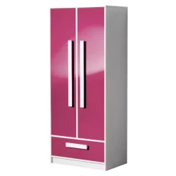 Zestawy Mebli Dziecięcych|Szafy Dwudrzwiowe></noscript>DOMEL Szafa dziecięca 80 z półkami GULIVER