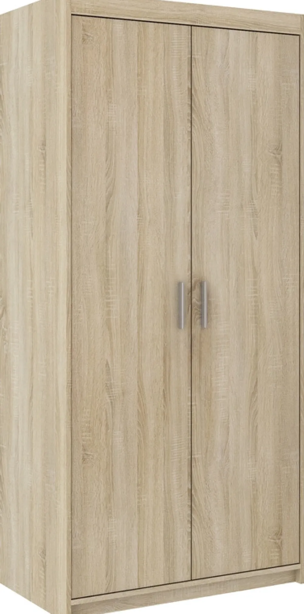 Garderoby|Meble Młodzieżowe>Lempert Szafa modułowa do salonu dwudrzwiowa KUBA dąb sonoma