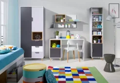 Meble Dla Dzieci|Meble Młodzieżowe>JUREK Szafa młodzieżowa 80 cm JORK