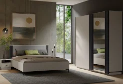 Meble Młodzieżowe|Zestawy Mebli Do Przedpokoju>MEBLAR Szafa młodzieżowa 90 cm z półkami kaszmir AGRA