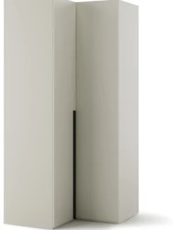 Garderoby|Meble Młodzieżowe>lenart. Szafa narożna 101 cm do pokoju młodzieżowego z drążkami WOOW