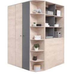 Meble Dla Dzieci|Meble Młodzieżowe>MEBLAR Szafa narożna garderoba młodzieżowa DAPHNE