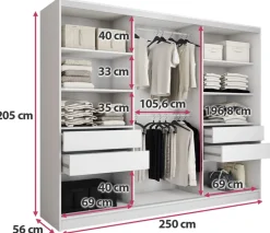 Zestawy Mebli Do Przedpokoju|Szafy Trzydrzwiowe><noscript><img width=