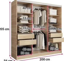 Zestawy Mebli Do Przedpokoju|Szafy Trzydrzwiowe><noscript><img width=