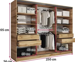 Zestawy Mebli Do Przedpokoju|Szafy Trzydrzwiowe><noscript><img width=