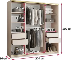 Zestawy Mebli Do Przedpokoju|Szafy Trzydrzwiowe><noscript><img width=