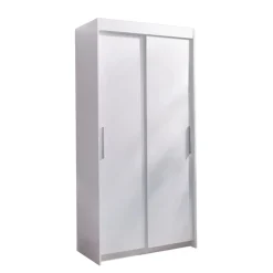 Meble Młodzieżowe|Meble Dla Dzieci>JUREK Szafa przesuwna do salonu z półkami 100 cm KIER