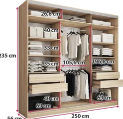 Zestawy Mebli Do Przedpokoju|Szafy Trzydrzwiowe><noscript><img width=