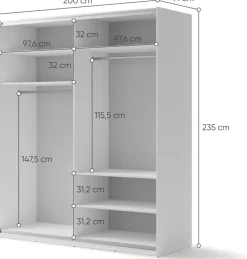 Szafy Dwudrzwiowe|Szafy Z Lustrem><noscript><img width=