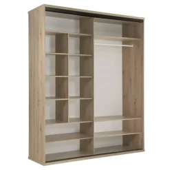 Meble Dla Dzieci|Zestawy Mebli Do Sypialni>JARSTOL Szafa przesuwna z lustrem do sypialni 179cm CALIS