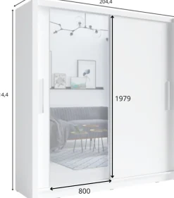 Zestawy Mebli Do Przedpokoju|Szafy Dwudrzwiowe><noscript><img width=