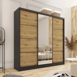 Zestawy Mebli Do Przedpokoju|Szafy Trzydrzwiowe><noscript><img width=