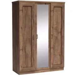 Szafy Trzydrzwiowe|Szafy Młodzieżowe>JARSTOL Szafa trzydrzwiowa z drążkiem na wieszaki TAVIER