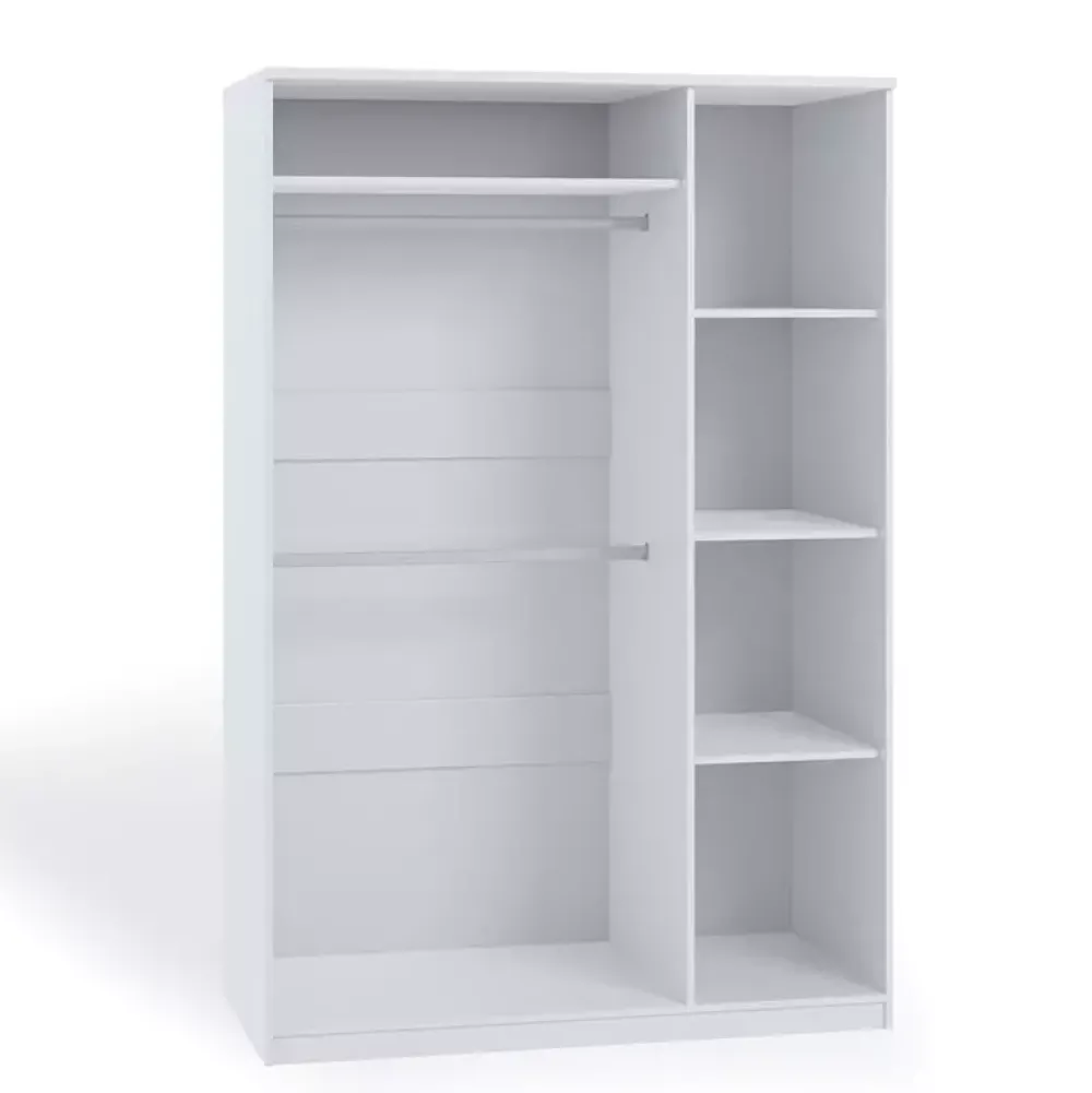 Zestawy Mebli Do Sypialni|Szafy Trzydrzwiowe>GiB Meble Szafa uchylna 135 cm BELLA dąb artisan