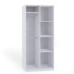 Zestawy Mebli Do Sypialni|Szafy Dwudrzwiowe>GiB Meble Szafa uchylna 90 cm BELLA dąb artisan