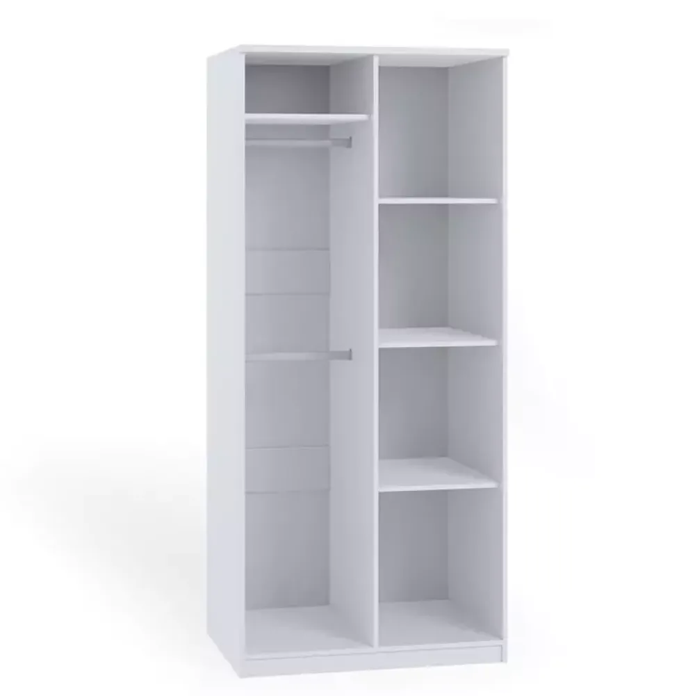 Zestawy Mebli Do Sypialni|Szafy Dwudrzwiowe>GiB Meble Szafa uchylna 90 cm BELLA dąb artisan