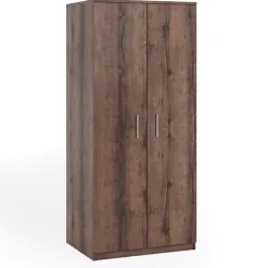 Zestawy Mebli Do Sypialni|Szafy Dwudrzwiowe>GiB Meble Szafa uchylna 90 cm BELLA dąb monastery