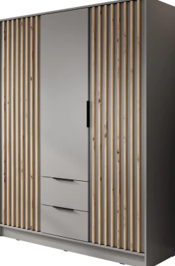 Meble Młodzieżowe|Zestawy Mebli Do Przedpokoju>PIASKI Szafa uchylna 155 cm KELLY