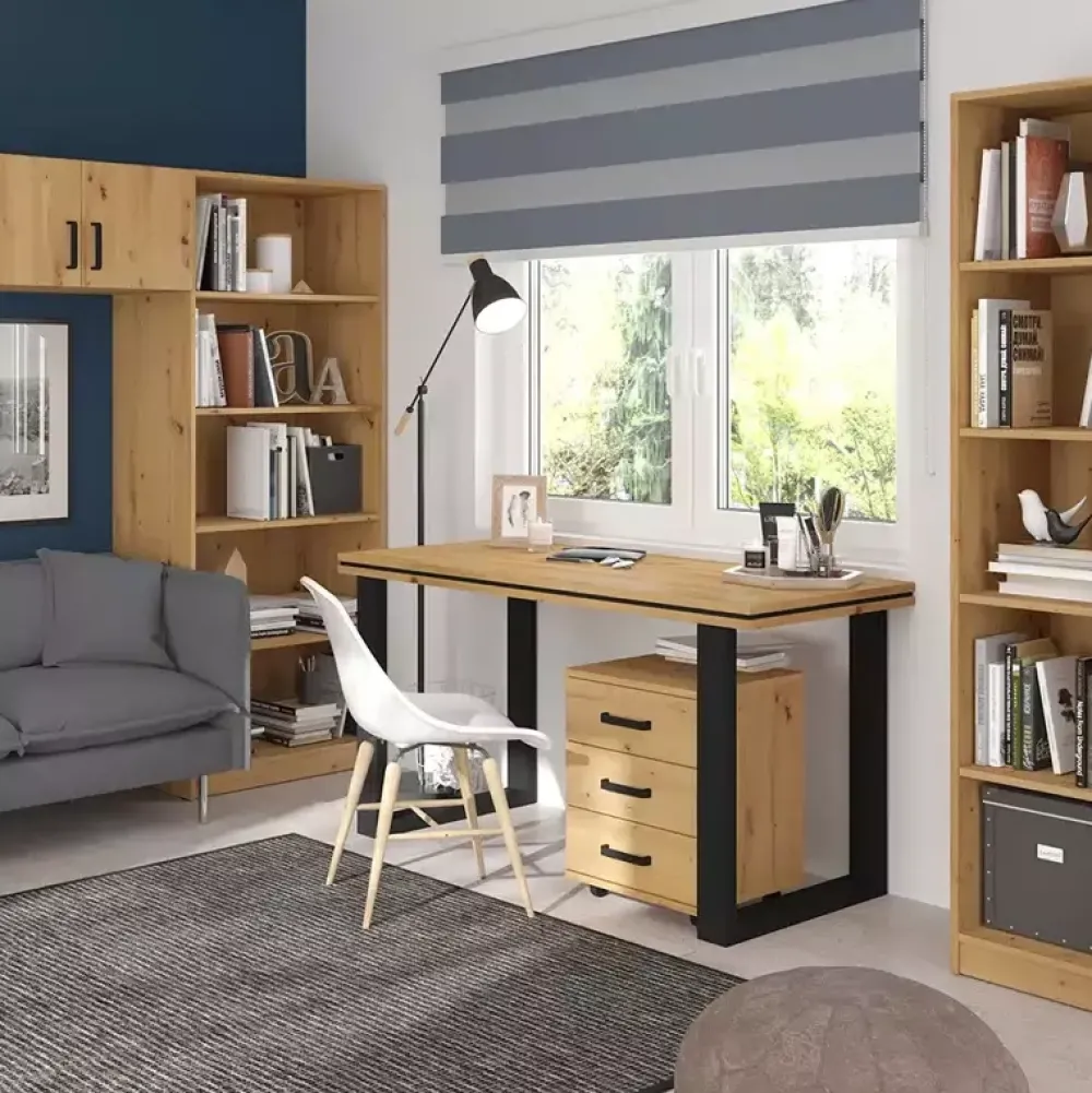 Szafy Dwudrzwiowe|Szafy Do Przedpokoju>Lempert Szafa uchylna MULL dąb artisan