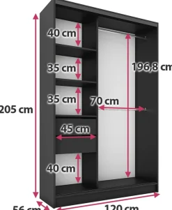 Zestawy Mebli Do Przedpokoju|Szafy Trzydrzwiowe><noscript><img width=